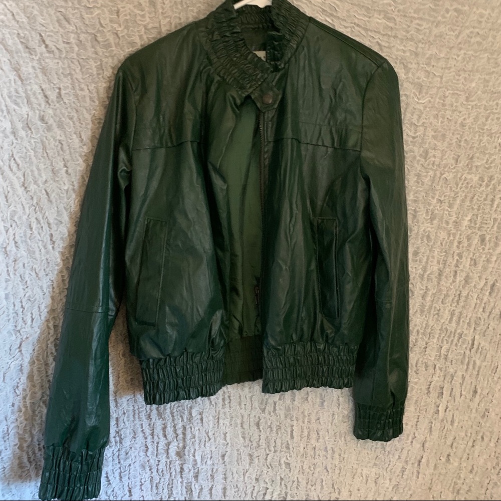 ZARA Faux Leather Jacket